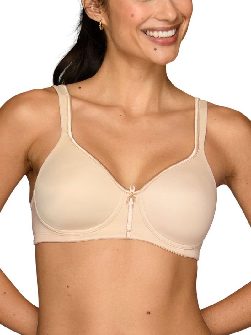 Vanity Fair Womens Body Caress Convertible Wirefree Contour Bra #72335 Bra,Damask Neutral,40D - Image 1